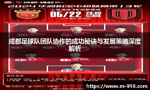 成都足球队团队协作的成功秘诀与发展策略深度解析